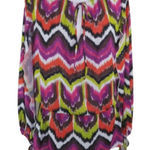Trina Turk Multi Colored Elastic Waist Tunic Womens XS Photo 0