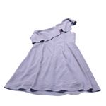 Lulus  one shoulder lilac mini dress Photo 4