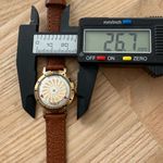 Ernest Borel Kaleidoscope Stunning Mechanical Watch Rare White Dial New Strap Gold Photo 13