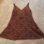 Victoria's Secret Vintage y2k Victoria’s Secret Cheetah Leopard Sheer Chiffon Slip Dress SMALL Photo 5