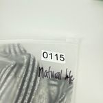 Natural Life Women's Medium Striped Long Sleeve Duster Cardigan Slit Hem Gray Photo 5