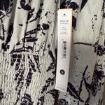 AQUA sz S Blue Floral boho flare maxi dress NWT Photo 6