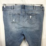 Torrid  Plus Size 26 Jeans Skinny Ripped‎ Distressed Blue High Rise 1638 Photo 8