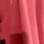 Frye NWT  Women's Coral Pink Knit Cardigan & Tank Set M 100% Cotton Cozy‎ Stylish Photo 13