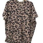 JODIFL  Light Pink Animal Print Top Women’s Medium Photo 0