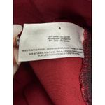 Gloria Vanderbilt Burgundy Capri Pants Women's Size 4 Cotton Stretch NWOT Photo 2
