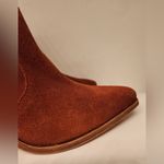 Antonio Melani Bishop Suede Western Booties Women’s Foxtail Brown size 9M Photo 8