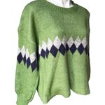 Coco + Carmen Cateline Sweater in Green, Sz L/XL Photo 5