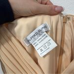 Alfred Sung  Chiffon Cold Shoulder Bridesmaid Dress D743 Golden Yellow 12 Photo 4