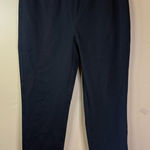 Eileen Fisher  Organic Cotton Twill Stretch Black Ankle Pants Size‎ XS Officewear Photo 0