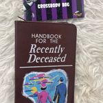 Spirit Beetle juice book bag of Handbook for the Recently Deceased Crossbody Bags Photo 1