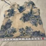 Femina Lingerie Women’s Sexy Babydoll Lace Vintage Lingerie Blue Top Blouse Sz M Size M Photo 4