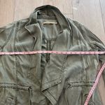 Max jeans  Women's Green Waterfall Jacket Size Medium Photo 6