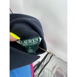 Ralph Lauren Lauren size M Sleek navy blouse with Brass Accents Photo 7