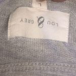 Lou & grey  Gray backless romper Sz L Photo 3