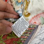 Johnny Was  bohemian wide leg elastic waist multicolored Rachel Pant Size M/L Photo 2