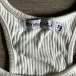 Toby Heart Ginger  white ribbed dress Photo 3