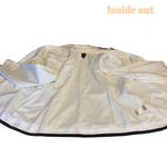 Rafaella PONTE KNIT WHITE BLAZER WITH NAVY BLUE TRIM BLAZER (18W) Photo 9