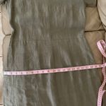EUC Linen Dress Short Sleeve Tan Photo 14