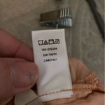 Loft Ann Taylor Pink Eyelet Skirt with Black Waistband Photo 8