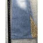 BKE Vintage ‎ Jeans Women 31 Harbor 22 Flare Leg Cheetah Denim Pants Photo 4