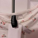H&M Floral White Spaghetti Strap Dress Photo 1