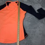Athleta  Running‎ Wild Mix Crew, Cosmic Orange Dress Blue, Size Small Photo 4