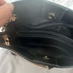 Michael Kors Black mini Shoulder Bag with Gold Accents Photo 9