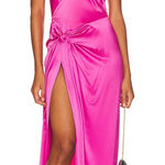 Ronny Kobo Zadena Dress in Hot Magenta size XL Photo 0