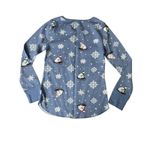 Old Navy  Waffle-Knit Pajama Bears that Sleigh Womens Size Medium Photo 2