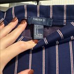 Forever 21  Navy and White Striped Mini Skirt Photo 2