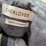 Overlover Abbott Paperbag Denim Pants Women’s Size 25 Grey Tapered 100% Cotton Gray Photo 13