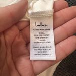 Lulus Affectionate Aura White Swiss Dot Tiered Bustier Midi Dress Medium Photo 12