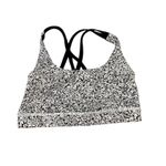 Lululemon  Energy Bra in the Ditsy Daisy Black White print Luxtreme 4 EUC Photo 2