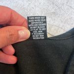 Reference Point Black Embellished Top Gold Safety Pin Detail V Neck L Photo 4