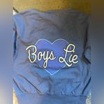 Boys Lie  blue oversized hoodie OS Photo 1