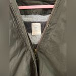 Gap  women's blanket-lined faux fur olive green cape/poncho Photo 11