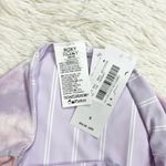 Roxy Sea & Waves Revo Purple Reversible Bikini Bottoms Size Small Photo 9