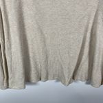 We The Free Free People Rockabilly Raglan Thermal Top Womens S Oatmeal Pullover Photo 3