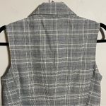 Who What Wear Plaid Blazer Vest Size medium Photo 2