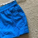 J.Crew  Bright Blue Linen Cotton Blend Shorts Size 2 Casual Preppy Stretchy EUC Photo 3