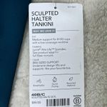 Athleta Sculpted Halter Tankini Oceanic Teal Size 40B/C Photo 8