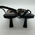 Cosy Island Old Money Mob Wife Kitten Heel Slingback Mesh Leopard Print Pumps 8 Brown Photo 2