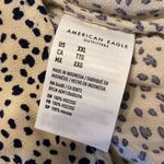 American Eagle  XXL Shirt one shoulder only brand new with tag color tan/black Photo 4