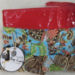 Mud Pie   Blue Paisley Clutch‎ Photo 1