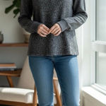 The North Face Wool Blend Women’s Pullover Sweater Size M Photo 0