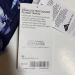 Athleta Periwinkle Purple Aqualuxe Square Neck Plunge Tankini Top Photo 6