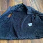 Banana Republic  Puffer Vest Fuzzy Lined Thick Size Medium Black Photo 3