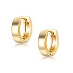 gold huggies，permanent jewelry Photo 0