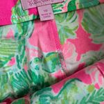 Lilly Pulitzer Catty Shack Pink Green Cassia Skort Womens Size 10 Tropical Beach Photo 5